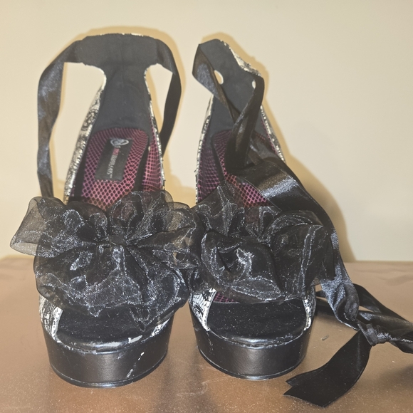 Iron Fist Lovelace Peep Toe Stiletto size 10 - Picture 4 of 6